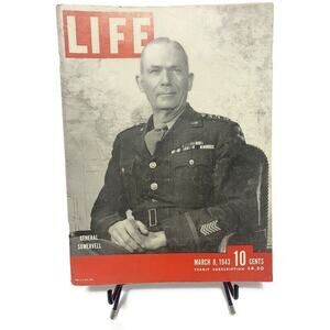 Life Magazine March 8 1943 Martha Raye Sings For Troops In North Africa